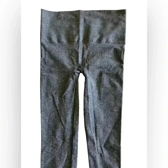 Spanx Dark Gray High Waisted Leggings Tights - Picture 2 of 5